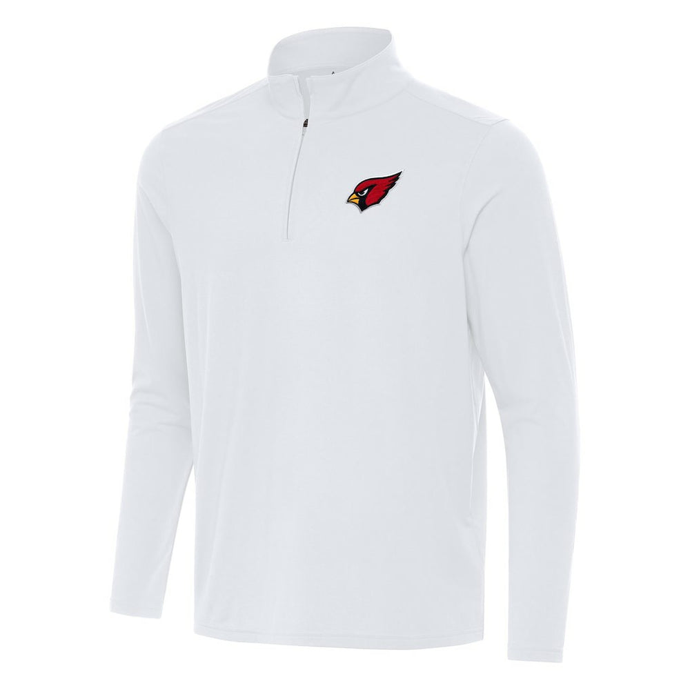 Arizona Cardinals Antigua Intent Quarter-Zip Pullover Top - White - NFL
