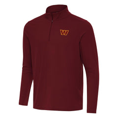 Washington Commanders Antigua Intent Quarter-Zip Pullover Top - Burgundy - NFL