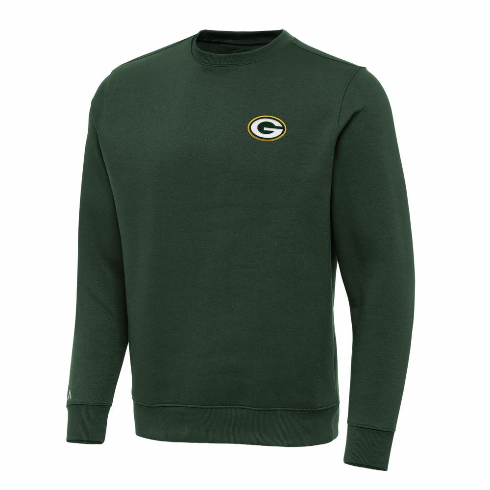 Green Bay Packers Antigua Victory Pullover Sweatshirt - Hunter Green - NFL