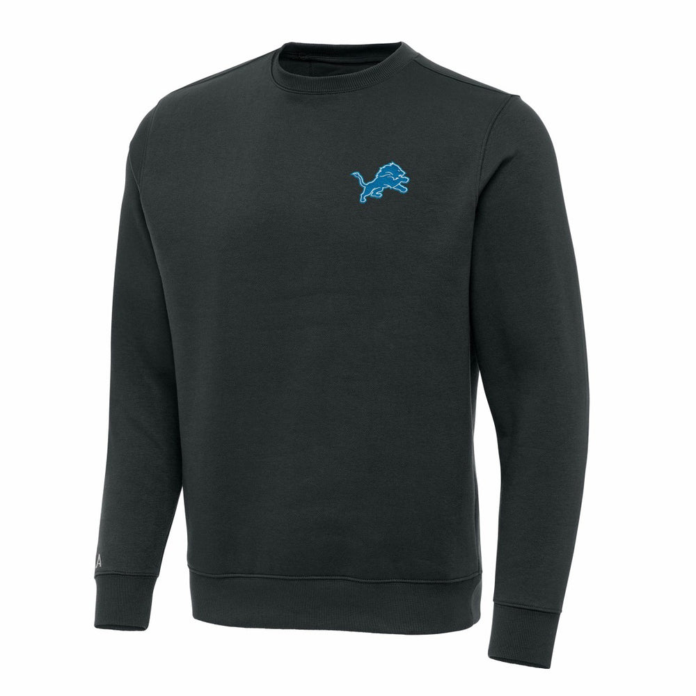 Detroit Lions Antigua Victory Pullover Sweatshirt - Charcoal - NFL