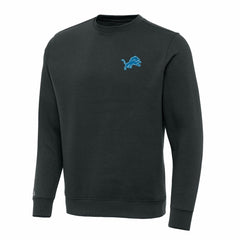 Detroit Lions Antigua Victory Pullover Sweatshirt - Charcoal - NFL