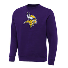 Minnesota Vikings Antigua Victory Pullover Sweatshirt - Purple - NFL