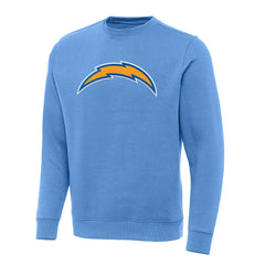 Los Angeles Chargers Antigua Victory Pullover Sweatshirt - Powder Blue - NFL