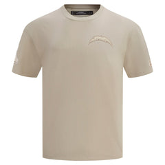 Los Angeles Chargers Pro Standard Drop Shoulder T-Shirt - Tan - NFL