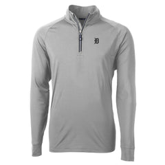 Detroit Tigers Cutter & Buck Adapt Eco Raglan Quarter-Zip Top for sale