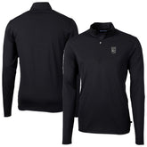 Kansas City Royals Cutter & Buck Virtue Eco Pique Quarter-Zip Jacket Outlet