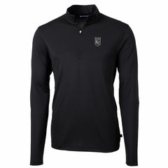 Kansas City Royals Cutter & Buck Virtue Eco Pique Quarter-Zip Jacket Outlet