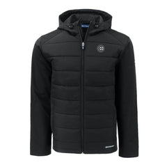 Chicago Cubs Cutter & Buck Evoke Hybrid Eco Softshell Recycled Full-Zip Jacket Near Me
