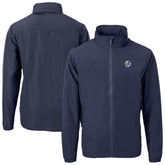 New York Yankees Cutter & Buck Charter Eco Recycled Full-Zip Hoodie Jacket Outlet