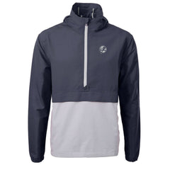 New York Yankees Cutter & Buck Charter Eco Recycled Anorak Half-Zip Hoodie Jacket Online