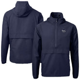 Philadelphia Phillies Cutter & Buck Charter Eco Recycled Anorak Half-Zip Hoodie Jacket Outlet