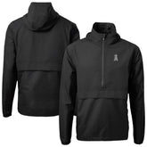 Los Angeles Angels Cutter & Buck Charter Eco Recycled Anorak Half-Zip Hoodie Jacket Discount