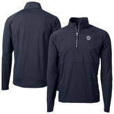 New York Yankees Cutter & Buck Adapt Eco Hybrid Raglan DryTec Quarter-Zip Jacket Sale