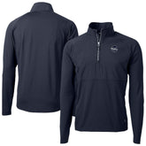 Philadelphia Phillies Cutter & Buck Adapt Eco Hybrid Raglan DryTec Quarter-Zip Jacket Discount
