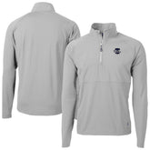 Philadelphia Phillies Cutter & Buck Adapt Eco Hybrid Raglan DryTec Quarter-Zip Jacket for sale