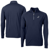 Los Angeles Dodgers Cutter & Buck Adapt Eco Raglan Quarter-Zip Jacket Outlet
