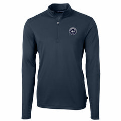 New York Mets Cutter & Buck Virtue Eco Pique Quarter-Zip Jacket Online