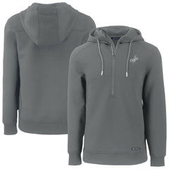 Los Angeles Dodgers Cutter & Buck Roam Eco Recycled Tri-Blend Half-Zip Hoodie Online