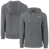 New York Mets Cutter & Buck Roam Eco Recycled Tri-Blend Half-Zip Hoodie Sale