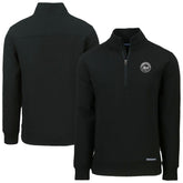 New York Mets Cutter & Buck Roam Eco Quarter-Zip Jacket Outlet