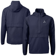 St. Louis Cardinals Cutter & Buck Charter Eco Recycled Anorak Half-Zip Hoodie Jacket for sale