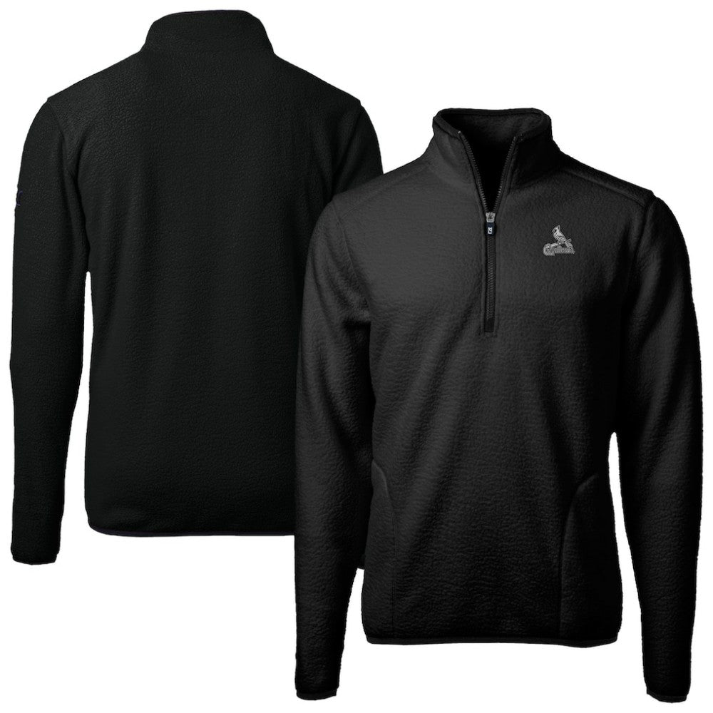 St. Louis Cardinals Cutter & Buck Cascade Eco Fleece Quarter-Zip Jacket Outlet