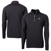 Los Angeles Dodgers Cutter & Buck Big & Tall Adapt Eco DryTec Raglan Quarter-Zip Jacket for sale