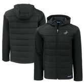 Los Angeles Dodgers Cutter & Buck Big & Tall Evoke Hybrid Eco Softshell Recycled Full-Zip Hooded PrimaLoft Jacket Outlet