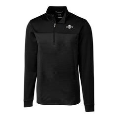 San Francisco Giants Cutter & Buck Big & Tall Traverse Stretch Stripe Eco Tri-Blend Quarter-Zip Top Online