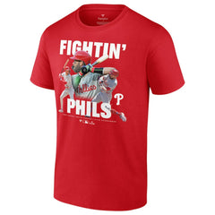 Trea Turner, Bryce Harper, & Kyle Schwarber Philadelphia Phillies Fightin Phils T-Shirt Online