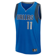 Fanatics Kyrie Irving Dallas Mavericks Fast Break Replica Player Jersey Icon Editi- Blue