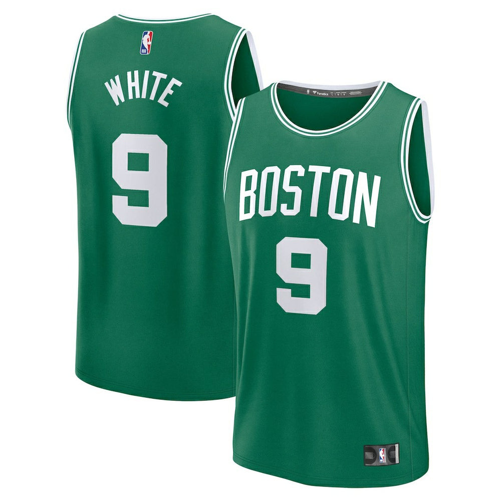 Fanatics Derrick White Boston Celtics Fast Break Replica Player Jersey Icon Edition Kelly Green