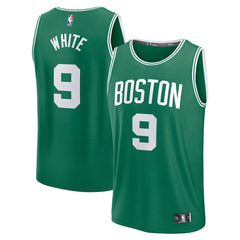 Fanatics Derrick White Boston Celtics Fast Break Replica Player Jersey Icon Edition Kelly Green
