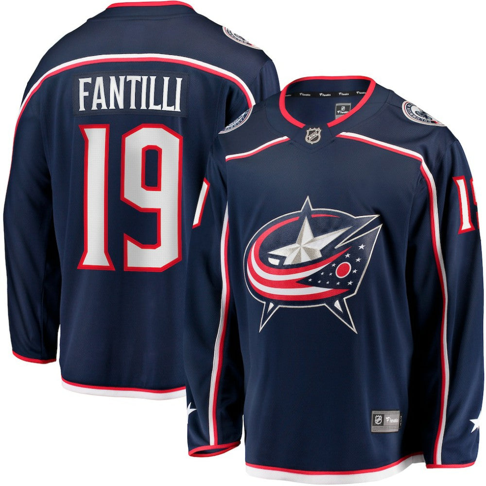 Adam Fantilli Columbus Blue Jackets Fanatics Home Premier Breakaway Player Jersey - Navy | Fanatics Lifestyle