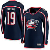Adam Fantilli Columbus Blue Jackets Fanatics Women's Home Premier Breakaway Player Jersey Breakaway Jersey - Navy | Fanatics Lifestyle