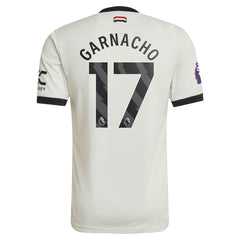 Adidas - Alejandro Garnacho Manchester United Originals 2024/25 Third Jersey - Cream