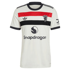 Adidas - Alejandro Garnacho Manchester United Originals 2024/25 Third Replica Jersey - Cream