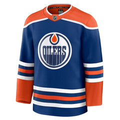 Edmonton Oilers Fanatics Home Premium Jersey - Royal | Fanatics sale
