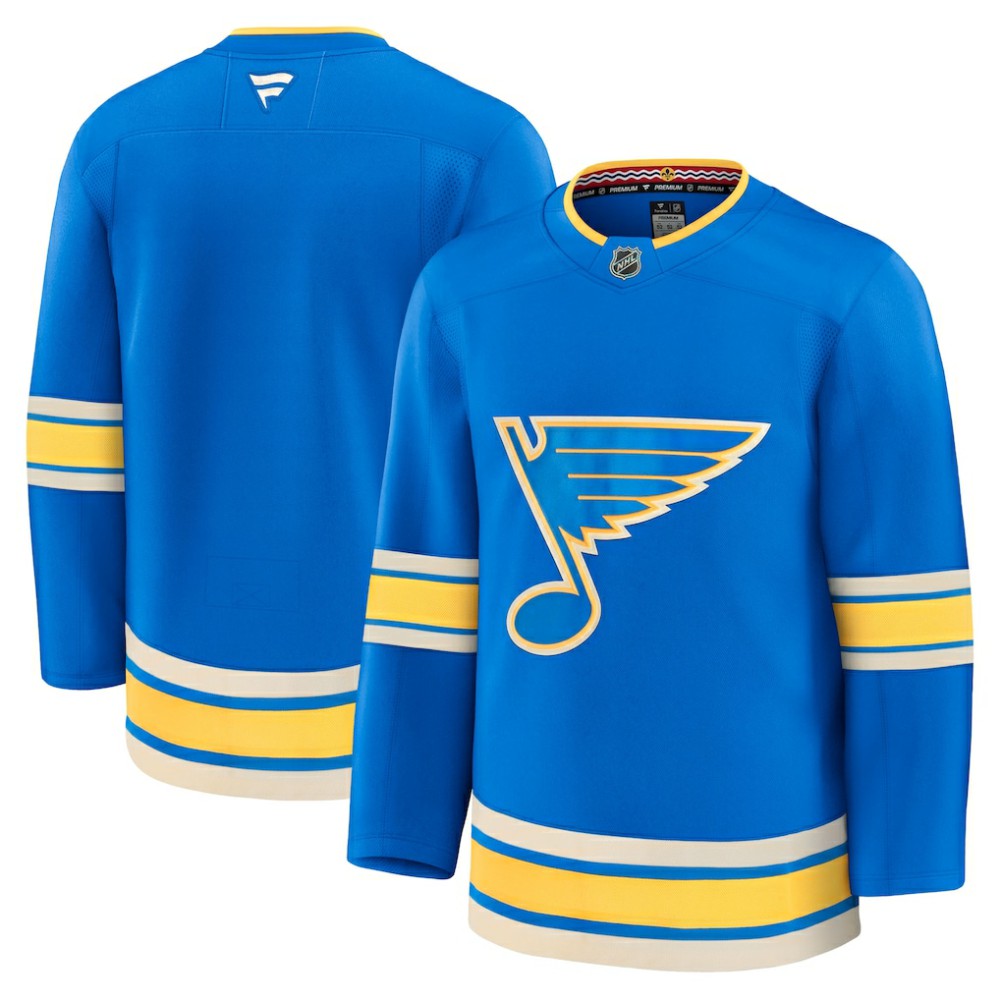 St. Louis Blues Fanatics Alternate Premium Jersey - Blue | Fanatics on sale