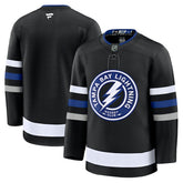 Tampa Bay Lightning Fanatics Alternate Premium Jersey - Black | Fanatics Lifestyle