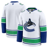 Vancouver Canucks Fanatics Away Premium Jersey - White | Fanatics near me