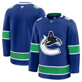 Vancouver Canucks Fanatics Home Premium Jersey - Blue | Fanatics discount