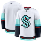 Seattle Kraken Fanatics Away Premium Jersey - White | Fanatics Lifestyle