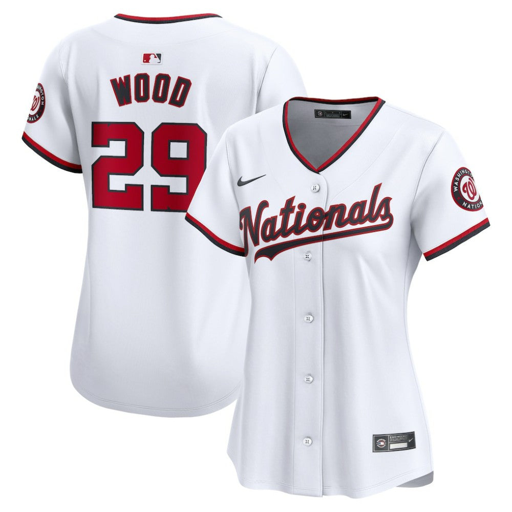 James Wood Washington Nationals Nike Women's Home Limited Player Jersey Outlet