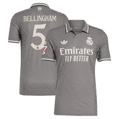 Adidas - Jude Bellingham Real Madrid Originals 2024/25 Third Player Jersey - Charcoal