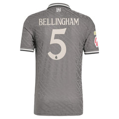 Adidas - Jude Bellingham Real Madrid Originals 2024/25 Third Player Jersey - Charcoal