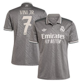 Adidas - Vini Jr. Real Madrid Originals 2024/25 Third Replica Player Jersey - Charcoal