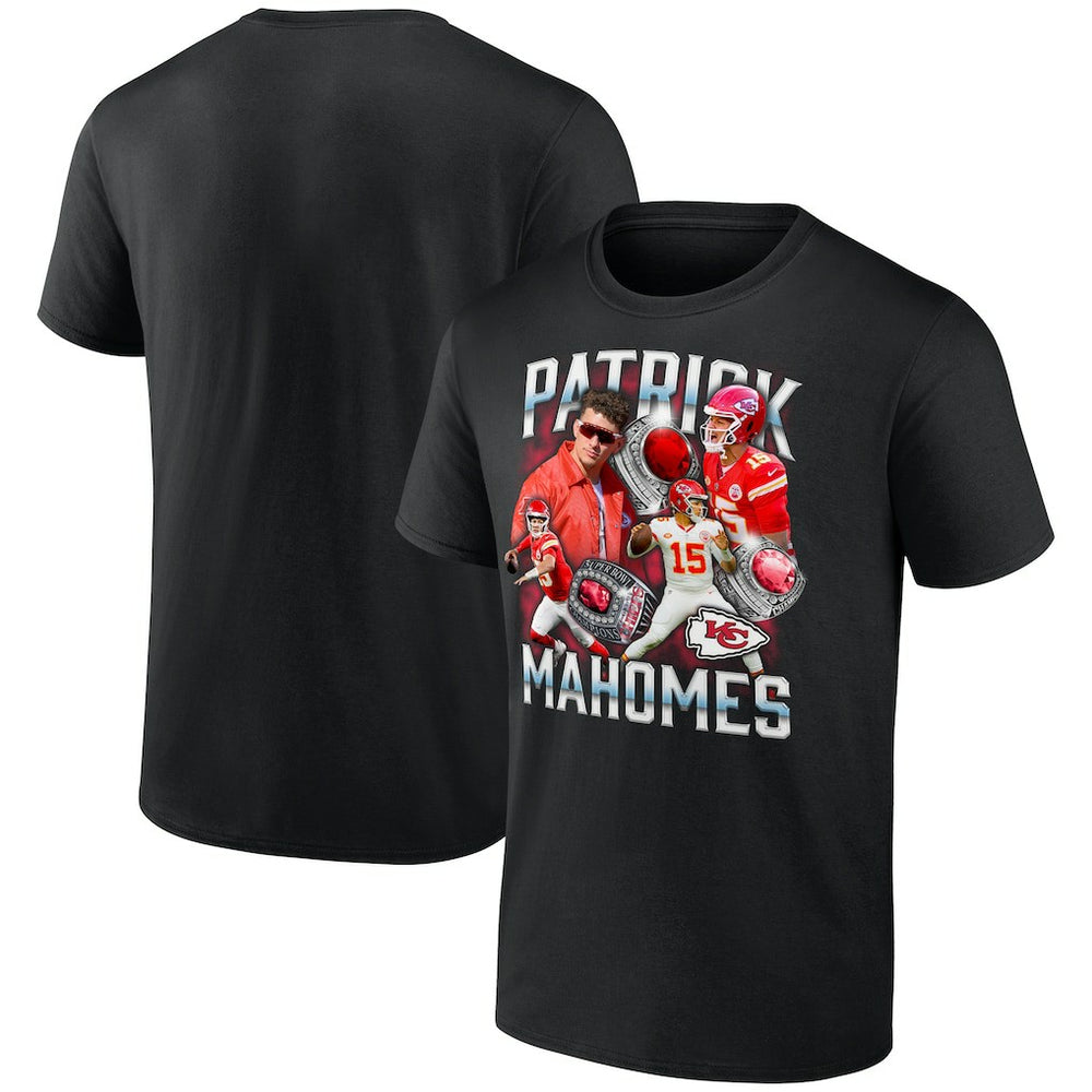 Patrick Mahomes Kansas City Chiefs Notorious Player Graphic T-Shirt - Black - Fanatics