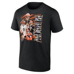 Joe Burrow Cincinnati Bengals Notorious Player Graphic T-Shirt - Black - Fanatics