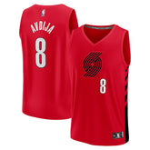 Fanatics Deni Avdija Portland Trail Blazers Fast Break Player Jersey Statement Edition Red